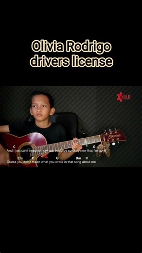 Olivia Rodrigo - drivers license Guitar Chords Cover #shorts