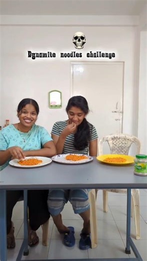 Spicy 🔥🥵 Dynamite noodles challenge 🔥💥#short #explore #fyp #challenge #food