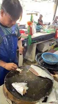 Skills for Cutting Snapper Fish Cleanly and Neatly #fishcutting #fillet #shorts #asmr