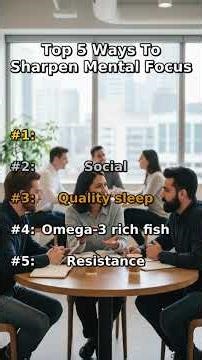 5 Best Ways to Retain Mental Sharpness (Science-Backed Tips)