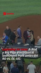 Leyendas en casa: A-Rod y Big Papi electrizan el loanDepot Park antes del RD vs. EE. UU.