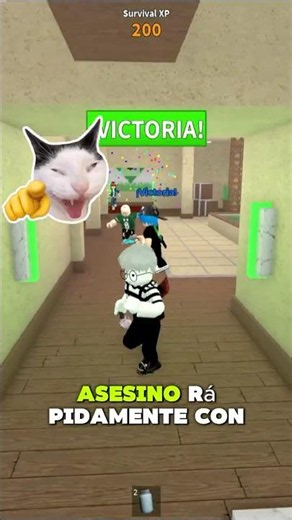 Mi hermano sheriff vs el asesino #mm2 #roblox #murdermystery2
