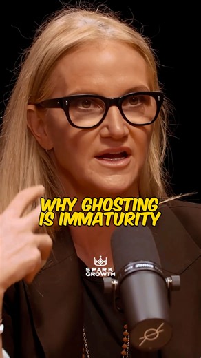 Spark Growth - Quotes | Motivation | Inspiration on Instagram: "Why Ghosting Is Immaturity 💛 🌟 Recognizing Emotional Patterns Mel Robbins sheds light on how adults often exhibit childlike behavior when dealing with difficult emotions, seeking comfort and validation from others. By acknowledging this pattern, we can take back control and choose how to respond. 💡Empowerment in Response Robbins emphasizes that we don’t have to manage others’ emotions; instead, we can focus on our own reactions a