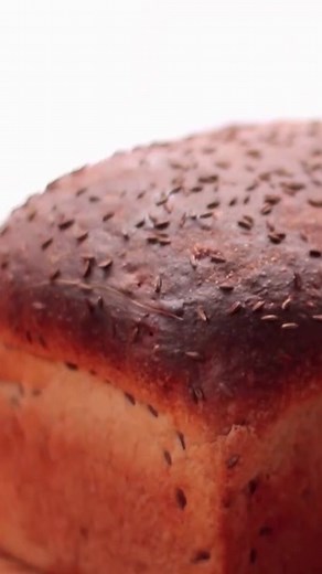 Martha’s flavorful homemade rye bread yields hearty loaves with a subtle tang that are perfect for sandwiches, toast, or simply spreading with butter #bread #breadtok #marthastewart #recipe