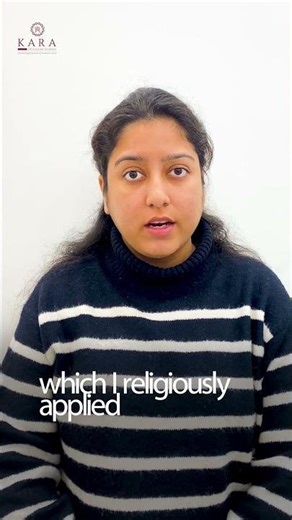 Acne to Clear Skin: Soumya’s Real Transformation at Kara Skin Clinic #drrashmisharma #acne #shorts