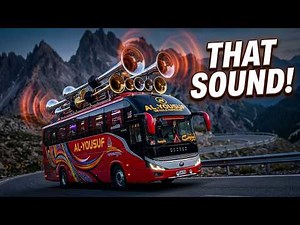 The Most Powerful Bus Horn Sounds You Have Ever Heard!