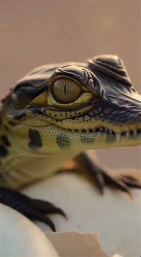 #Crocodile Eggs Hatch Numerous Offspring #The Many Offspring of Crocodile Eggs