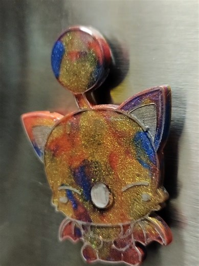 I made a #Moogle #Magnet 😗😗