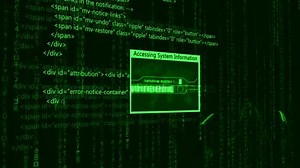 Hacked screen video _ system hacking background loop _ Hacker stock footage _ Royalty Free Footages(