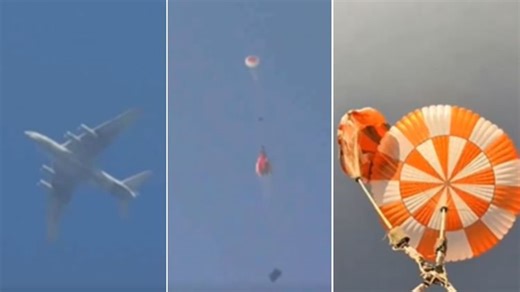 Gaganyaan Mission: गगनयान मिशन पर ISRO की बड़ी कामयाबी, मुख्य पैराशूट का इंटीग्रेटेड एयरड्रॉप टेस्ट रहा सफल