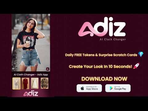 From Streetwear to Runway Chic in One Tap 👠✨ | Adiz AI Cloth Changer Demo