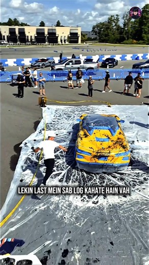 Destroying a $500,000 Lamborghini? 😱#shorts