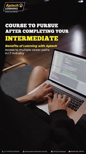 3.9K views · 17 reactions | Discover the power of knowledge and skills with Aptech Learning! From cutting-edge technologies to industry-relevant skills, we have everything you need to thrive in today's digital world. Dive into a world of endless possibilities and unleash your true potential with us. #AptechLearningPakistan #SkillsForSuccess | Aptech Learning Pakistan | Facebook