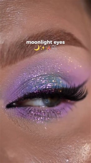 Moonlight Shiny Eyes | Soft Glam Eye Makeup Tutorial#shortsviral #shorts #shortsvideo