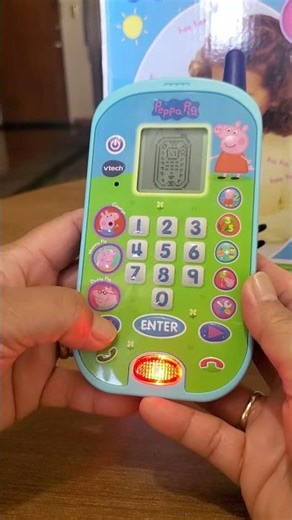 TRY ME! ASMR! VTECH PEPPA'S PHONE! #asmr #amazing #trending #toys #shortsvideo #viral