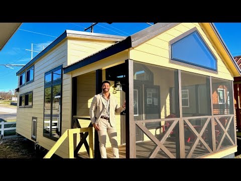 LIMITED RUN TINY HOME with SCREENED-IN FRONT PORCH