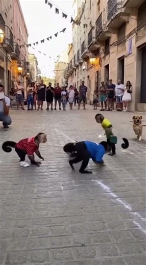 Funniest Monkey Soccer Match Ever 🐒⚽ | Viral Funny Monkey Football Moments You Can’t Miss