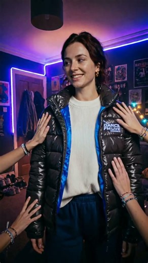 Exclusive DanceFMLive! Womans Puffer Jacket ORDER YOURS NOW!