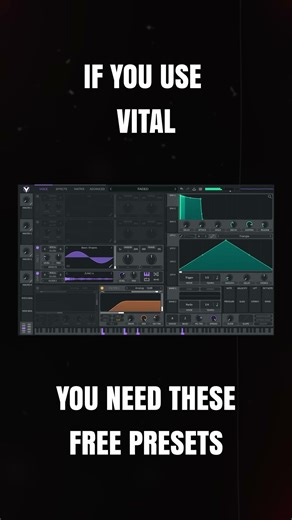 If you use the synth Vital, you need these free presets!