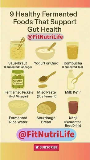 Fermented Foods for Gut Health | Boost Digestion, Immunity & Reduce Bloating Naturally #healthyeats