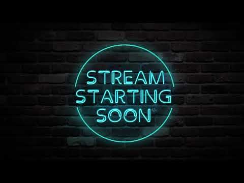 FREE Neon Stream Starting Soon Overlay Intro | FREE Template Download | Free Stream Template