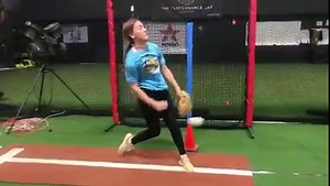 This young lady has one of the most unique pitching motions that I’ve ever worked with! I absolutely love how she coils and uncoils her arm. By doing so, she creates a shorter (and faster) lever that unfolds into a longer lever at release. Her WHIP is outstanding! I believe in helping pitchers become the best versions of themselves as opposed to creating cookie cutter pitchers. Heeley Taylor (2024) is maximizing leg drive, front side resistance, and whip in a very unusual, yet highly effective m