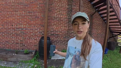 My abandoned home: Tearing down the ceiling, building a water system to survive + updates