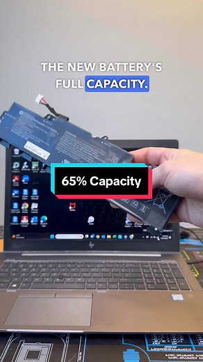 Poor Laptop Battery Life! 🪫#fyp #viral #techtok #computerrepair #pcrepair #laptoprepair