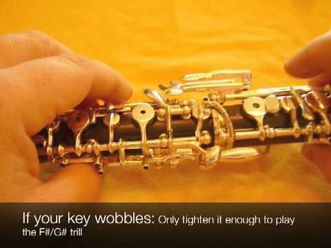 Oboe Adjustments 5: Secondary lower joint adjustments