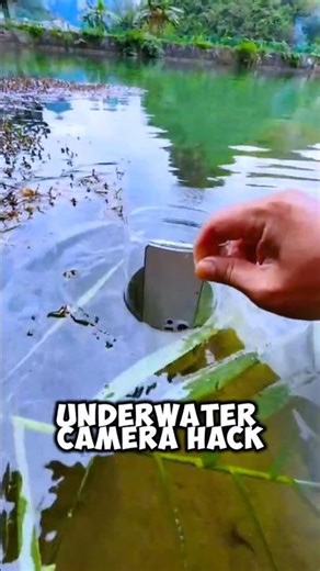 🤯 VIRAL DIY Underwater Phone Camera Hack using a GLASS! (Easy Low Budget Waterproof Trick)