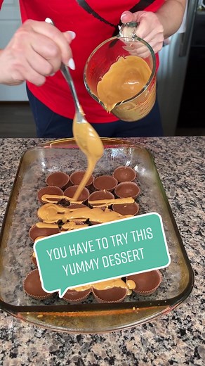 Easy 1 pan dessert. #foodtok #fypシ #food #recipe #dessert #life #love #yummy