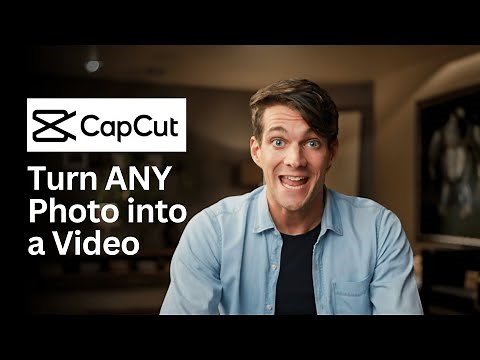 Turn ANY Photo into a Video using CapCut