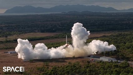 Gilmour Space's Eris rocket crashes during historic debut launch in Australia