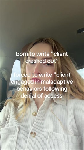 Luckily I can just tell my BCBA that my client crashed out 😂 #abatherapy #aba #rbt #gradstudent #gradstudent