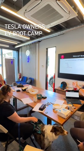 Today we hosted an epic Tesla EV Boot Camp with @teslaownersau! Met fellow Tesla enthusiasts and shared the benefits of the Tesla ecosystem, from Powerwall to EVs. | SunStak Energy Geeks