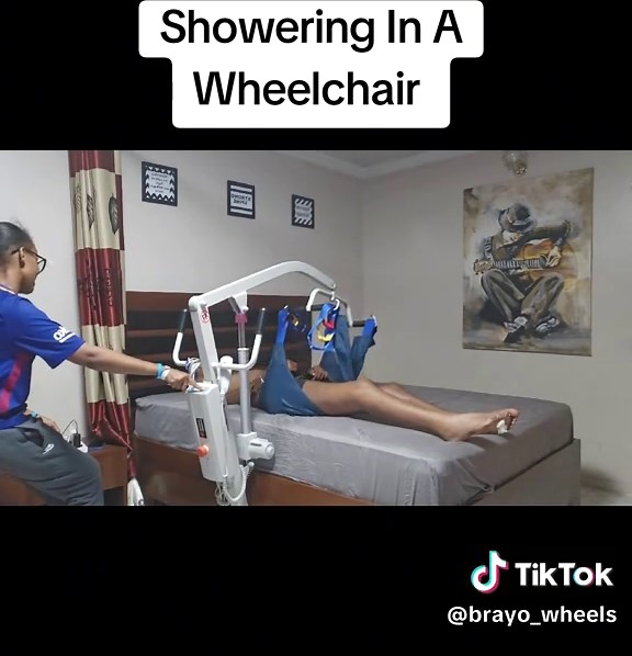 Showering in a Wheelchair: A Morning Routine