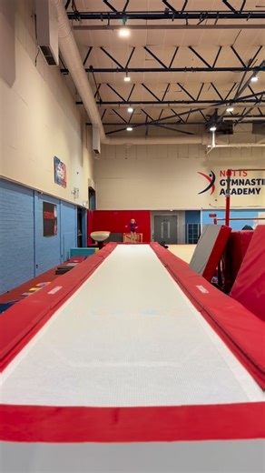 Check out our brand new fast track in the training gym! 🤸‍♀️ Huge thanks to @gymnovauk for installing it for us yesterday 🙌 Our preschool gymnasts have been loving the extra bounce in their sessions this morning! Fancy trying one of our preschool classes? Perfect for little ones who haven’t started school yet, with classes from walking age. We have spaces available – head to our website and click ‘Book Now’ to view availability and secure your place 🤩 #TEAMNOTTS❤️💙 | Notts Gymnastics Academy