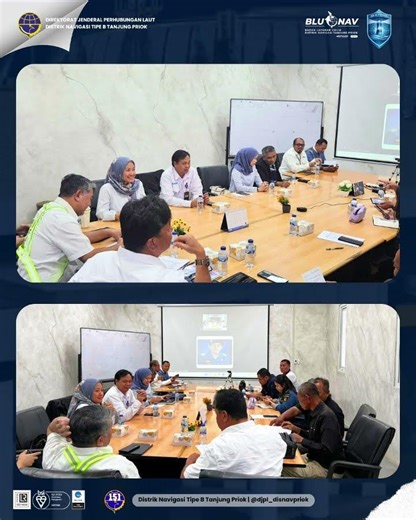 konsultasi dan suvervisi peninggian rambu suar penuntun alur masuk pelabuhan cirebon