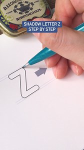 285K views · 168 reactions | Shadow letter Z, step by step | Made by Edgar | Facebook