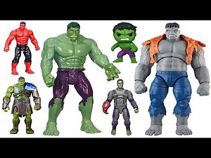 My Entire Hulk Collection Silent Version With Music | World's Biggest Hulk Action Figures Collection