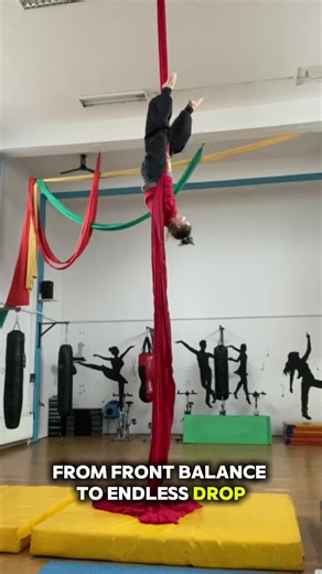 Mastering the Aerial Silks Endless Drop Technique