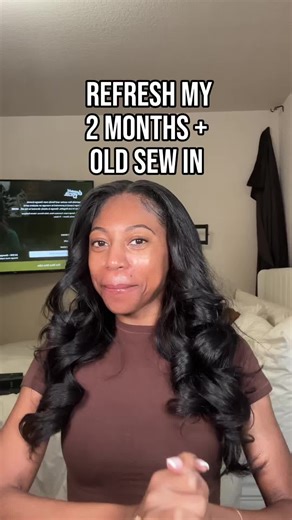 Happy new years 🩷 Couldn’t start the new year lacking. GOD bless everyone and I hope yall are having a good start to your new year so far. #sewinrefresh #sewinmaintenance @amika @keracareofficial @PATTERN Beauty