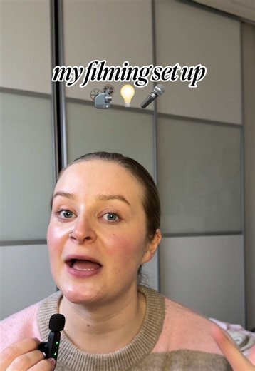 My super basic content set up 🤭🎬📸✨ #contentcreation #contentsetup #personalfinanceuk