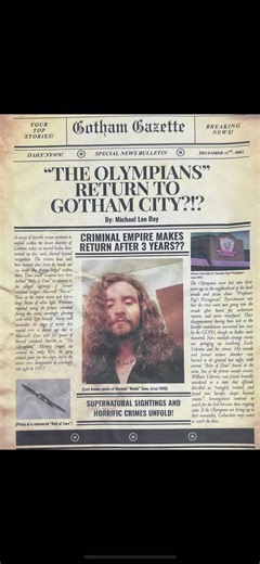 Found another newspaper clipping. I think I remember going to Professor Pyg’s Pizzaganza as a kid. Wild to think that all this messed up stuff happened there. for more of the Arkham Tapes, subscribe to the Batfeed YouTube channel. article by @@Michael Day ##zeus##pyg##foryoupage##spotlightfinds##trending