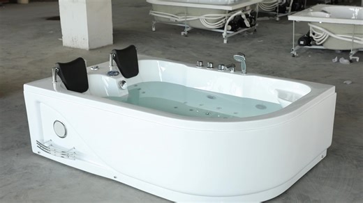 Hot Price 2 Person Indoor Whirlpool Bath Tub with Control Panel
