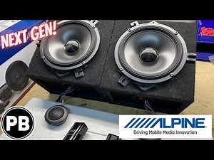 Alpine 6.5" Type R Speakers Gen 2 Unboxing and Demo! | Alpine R-S65C.2