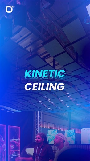 Lazulite Official on Instagram: "Kinetic Ceiling – Moving Art for Events The Kinetic Ceiling transforms overhead spaces into dynamic art with moving panels that shift in patterns of light and motion. Ideal for exhibitions, activations, and live events, it creates a mesmerizing atmosphere that captures attention instantly. #KineticCeiling #EventTechnology #EventInnovation #InteractiveInstallations #lazulite #dubaievents #VisualExperience"