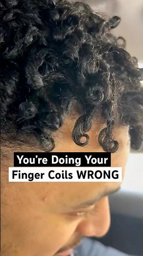 You’re Doing Your Finger Coils WRONG! Watch This To Learn How To Finger Coil Properly
