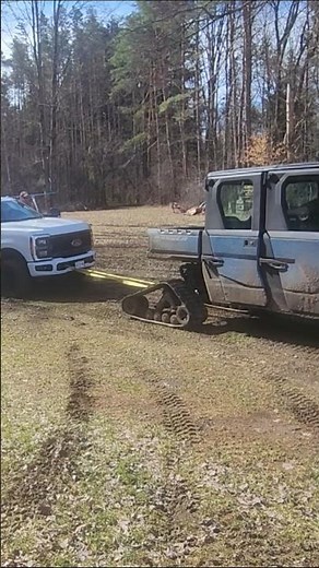 Stuck truck, Ranger to the rescue!!