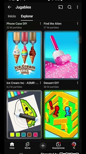 Tutorial como jugar a los juegos de youtube